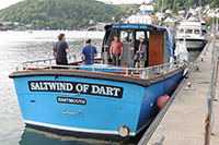 Saltwind getting ready to Leve the Pontoon in the Morning